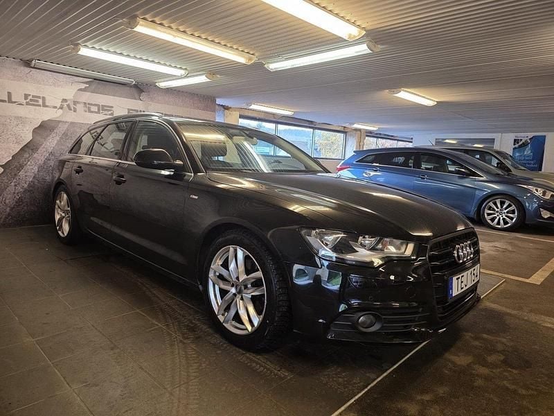 Mörkbrun (brun) Begagnad 2012 Audi A6 Proline Kombi | 87 500 kr (Bra pris) - Bild 1/4