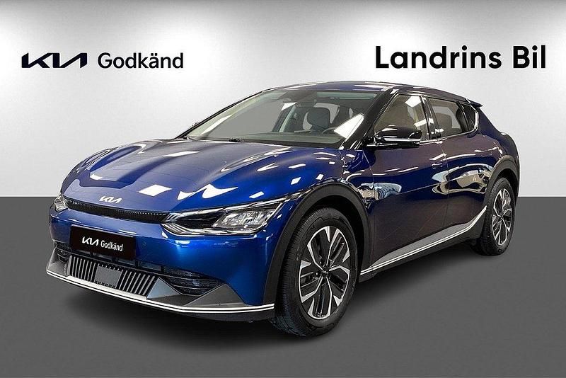 Blå (yacht blue) Begagnad 2022 Kia EV6 2 SUV | 369 000 kr - Bild 1/4