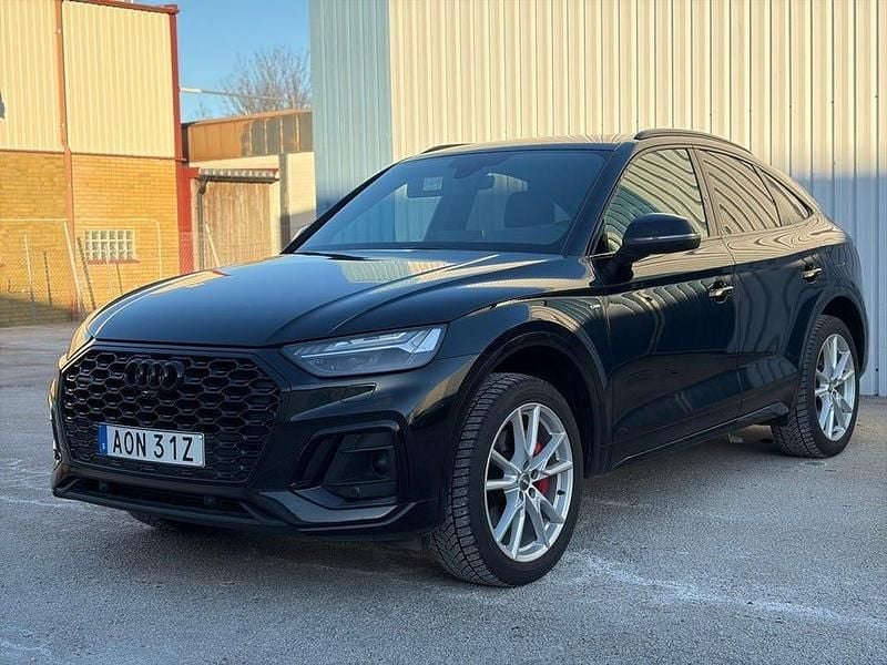 Svart Begagnad 2022 Audi Q5 Sportback S-Line SUV | 429 900 kr (Bra pris) - Bild 1/4