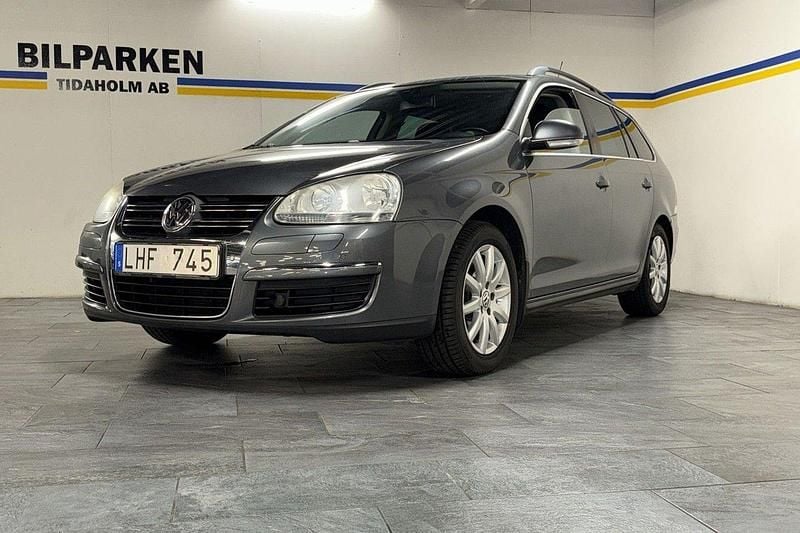 Mörkgrå Begagnad 2009 VW Golf VI Kombi | 46 900 kr (Bra pris) - Bild 1/4
