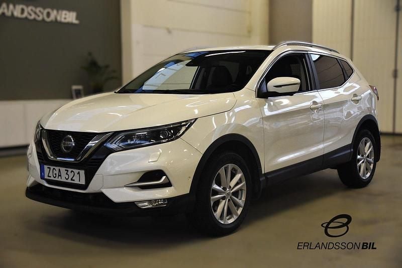 Vit Begagnad 2018 Nissan Qashqai 360º SUV | 134 900 kr (Marknadspris) - Bild 1/4