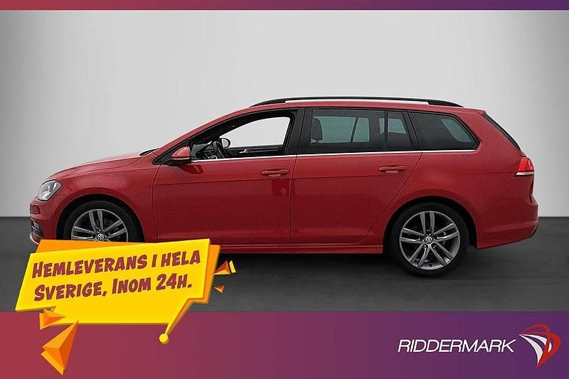 Begagnad VW Golf VII GT 140 HK (102 kW) 2014 Röd Kombi