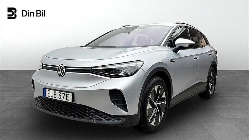 Scale silver metallic Begagnad 2022 VW ID.4 Pro SUV | 309 900 kr (Marknadspris) - Bild 1/4