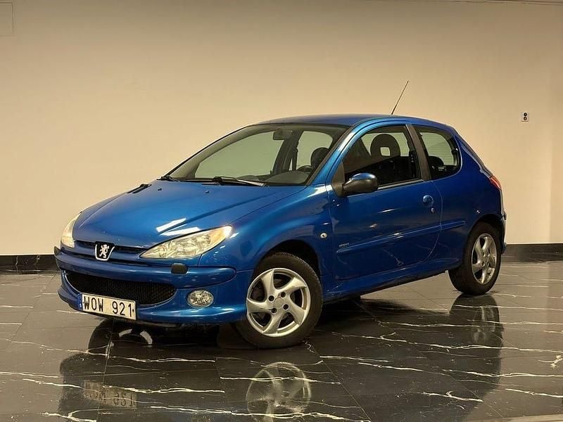 Begagnad Peugeot 206 Sport 109 HK (80 kW) 2005 Blå Halvkombi