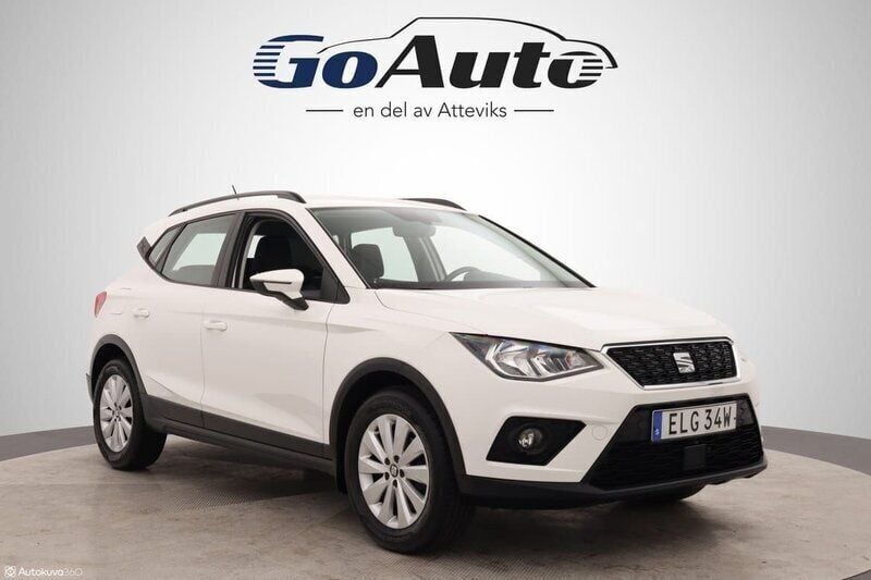 Vit Begagnad 2019 Seat Arona SUV | 149 500 kr (Marknadspris) - Bild 1/4