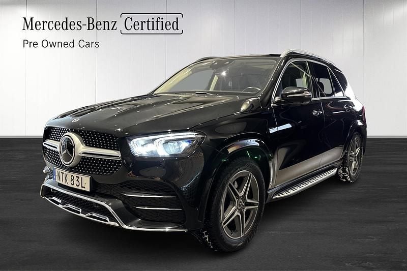 Begagnad Mercedes GLE350 2021 Svart