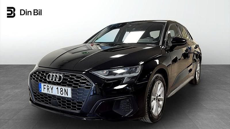 Begagnad Audi A3 Sportback Proline 150 HK (110 kW) 2023 Svart Halvkombi