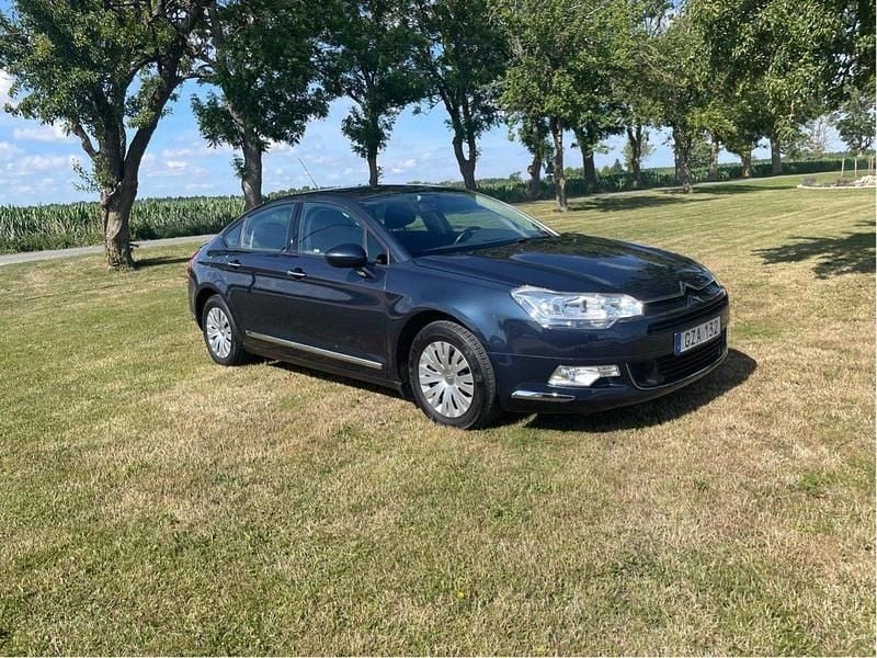 Blå Begagnad 2008 Citroën C5 Sedan | 39 900 kr (Marknadspris) - Bild 1/4