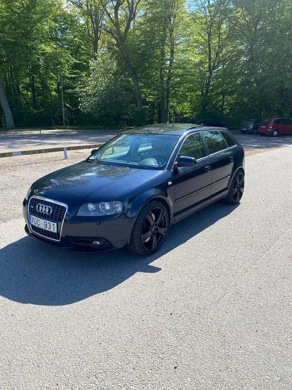 Blå Begagnad 2006 Audi A3 S-Line Halvkombi | 65 000 kr - Bild 1/4