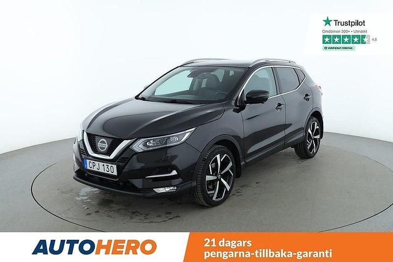 Svart Begagnad 2017 Nissan Qashqai 360º SUV | 147 000 kr (Marknadspris) - Bild 1/4