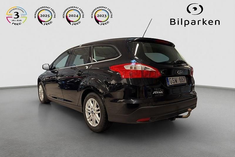 Begagnad Ford Focus Titanium 101 HK (74 kW) 2012 Svart Kombi