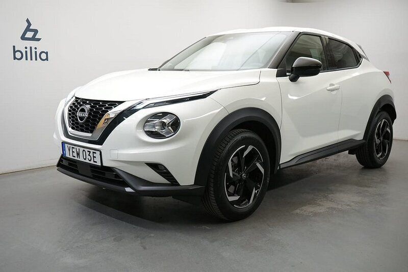 Vit Begagnad 2023 Nissan Juke SUV | 219 900 kr (Marknadspris) - Bild 1/4