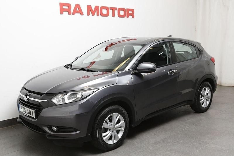 Ljusgrå Begagnad 2016 Honda HR-V Elegance SUV | 189 900 kr (Marknadspris) - Bild 1/3
