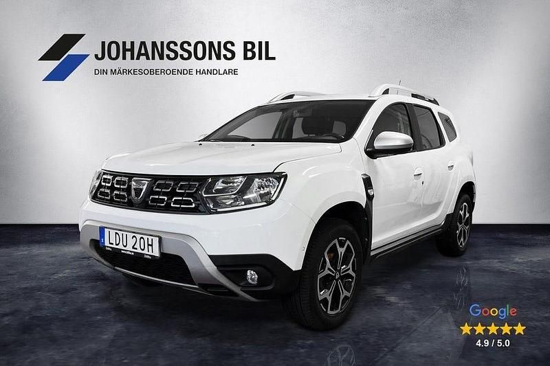 Vit Begagnad 2019 Dacia Duster SUV | 159 900 kr (Marknadspris) - Bild 1/4