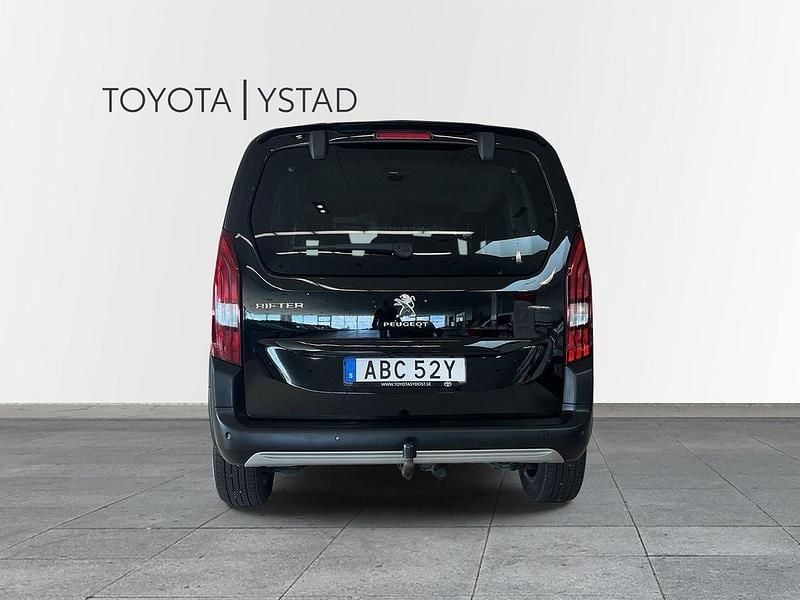 Svart Begagnad 2020 Peugeot Rifter GT-line Minibuss | 234 000 kr - Bild 1/1