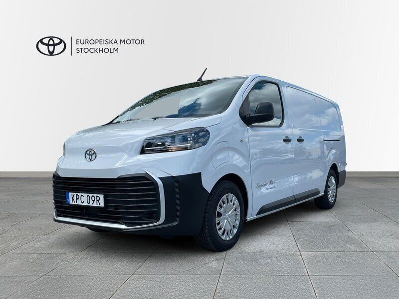 Vit Ny 2024 Toyota Proace Comfort Van | 562 500 kr - Bild 1/4