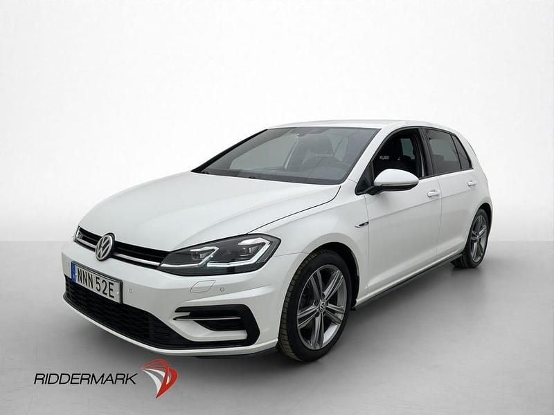 Begagnad VW Golf VII R-line 150 HK (110 kW) 2019 Vit Halvkombi
