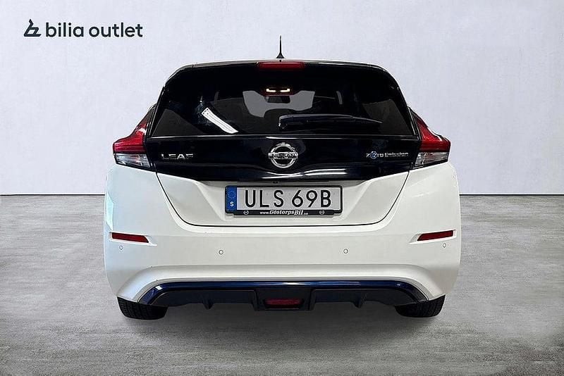Begagnad Nissan Leaf 2020 Vit Halvkombi