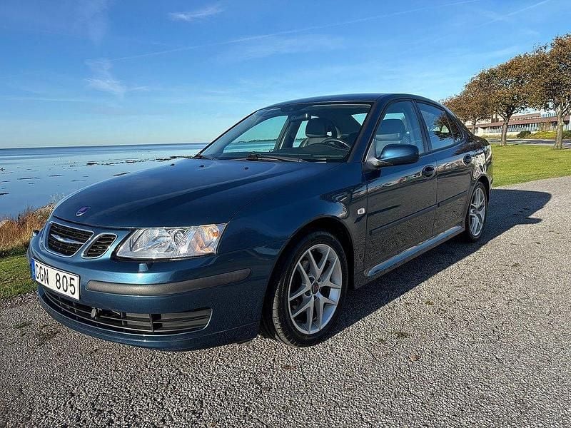 Blå Begagnad 2007 Saab 9-3 Vector Sedan | 89 000 kr - Bild 1/4