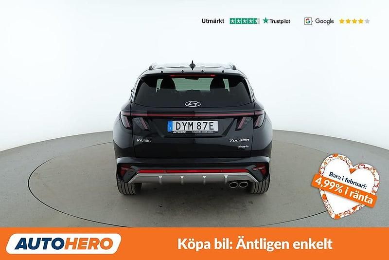 Begagnad Hyundai Tucson N Line 268 HK (197 kW) 2022 Svart SUV