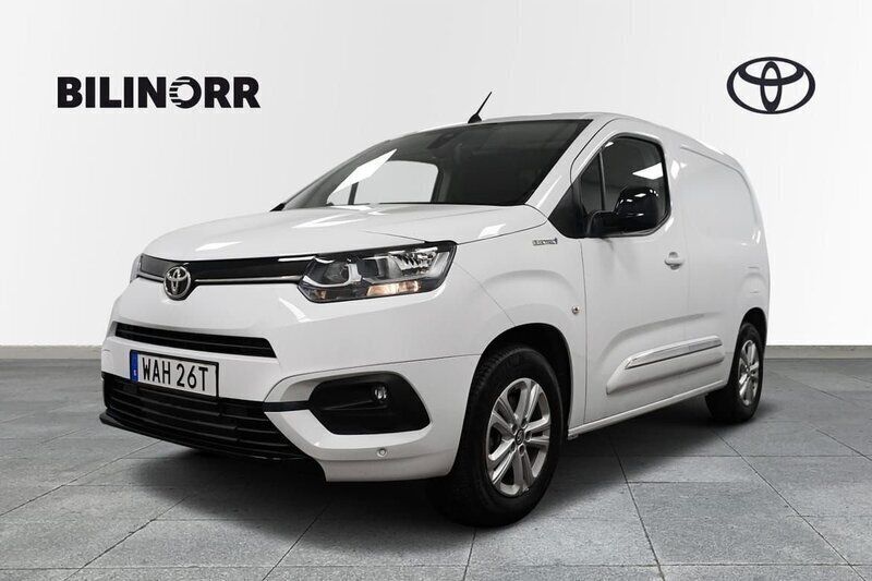 Vit Begagnad 2023 Toyota Proace City Van | 299 900 kr (Bra pris) - Bild 1/4