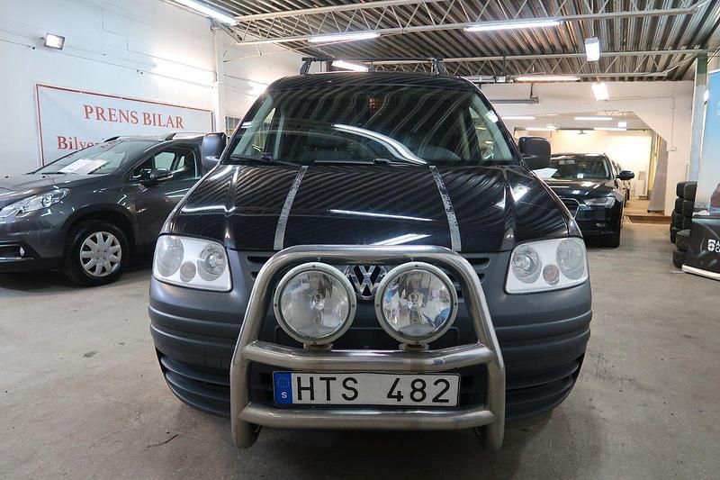 Svart Begagnad 2009 VW Caddy Minibuss | 29 900 kr (Bra pris) - Bild 1/4