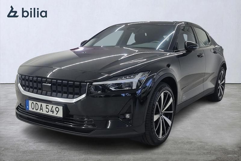 Svart Begagnad 2021 Polestar 2 Long Range Dual motor Halvkombi | 299 000 kr (Lite dyr) - Bild 1/3