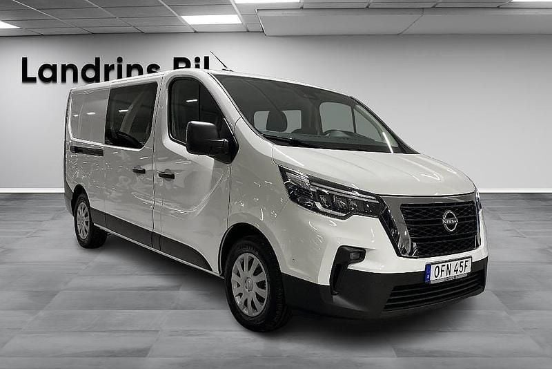 Ny Nissan Primastar N-Connecta 150 HK (110 kW) 2025 White glacier Minibuss