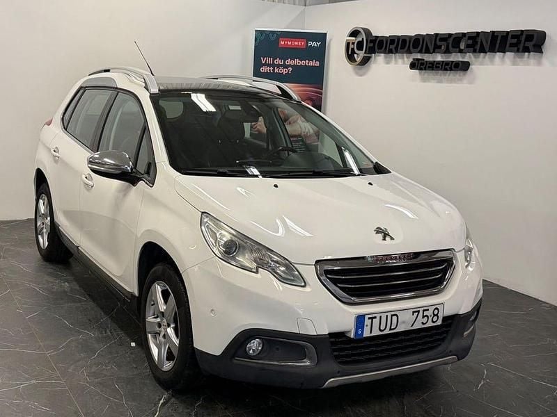 Vit Begagnad 2013 Peugeot 2008 SUV | 59 900 kr (Marknadspris) - Bild 1/4