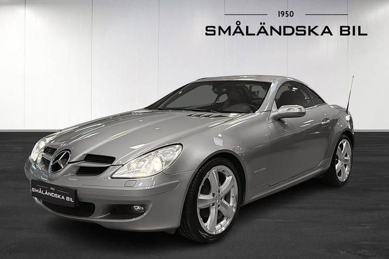 Begagnad Mercedes SLK200 163 HK (119 kW) 2006 Silver Cab