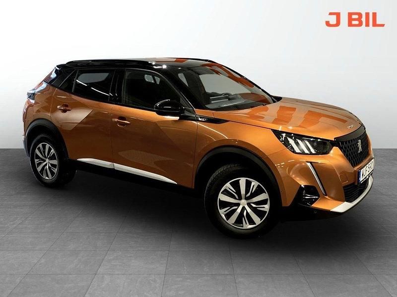 Orange Begagnad 2022 Peugeot 2008 GTi SUV | 239 900 kr (Lite dyr) - Bild 1/4