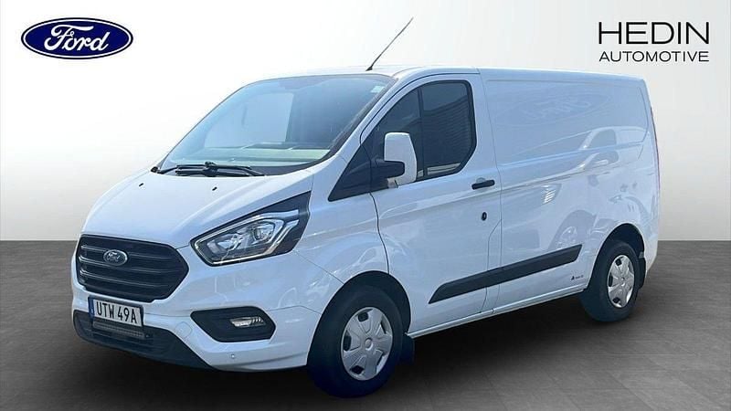 Vit (white) Begagnad 2019 Ford Transit Custom Van | 234 000 kr (Dyr) - Bild 1/4
