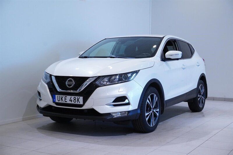 Vit Begagnad 2019 Nissan Qashqai 360º SUV | 209 900 kr (Lite dyr) - Bild 1/4