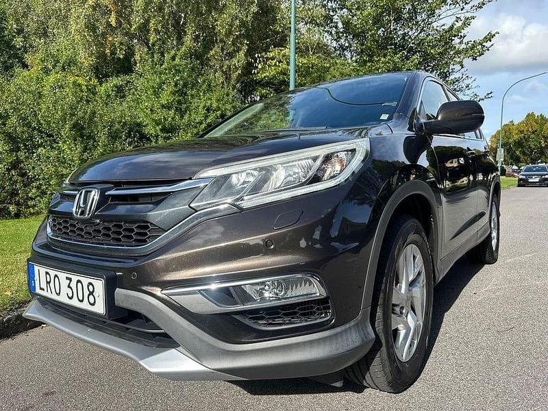 Brun Begagnad 2015 Honda CR-V Elegance SUV | 149 900 kr (Lite dyr) - Bild 1/4