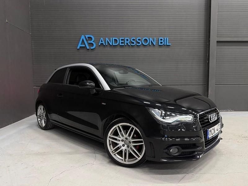 Begagnad Audi A1 S-Line 185 HK (136 kW) 2011 Svart Halvkombi