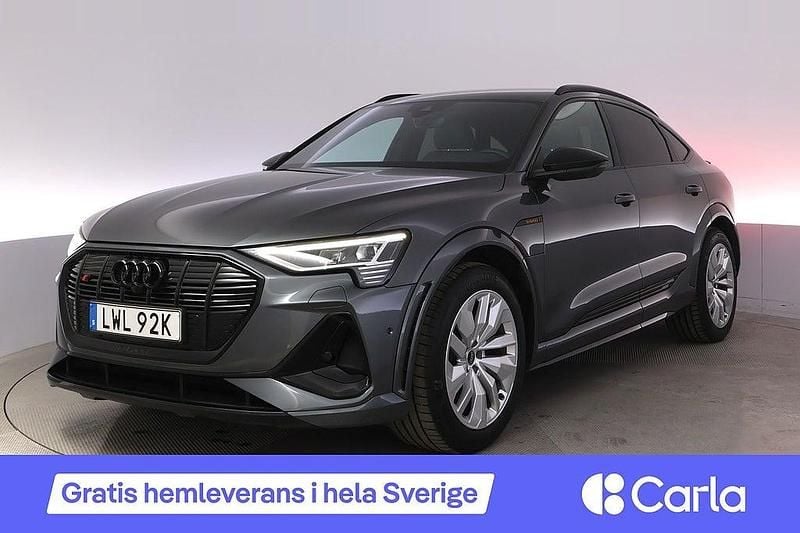 Grå Begagnad 2022 Audi e-tron S-Line SUV | 447 990 kr (Bra pris) - Bild 1/4