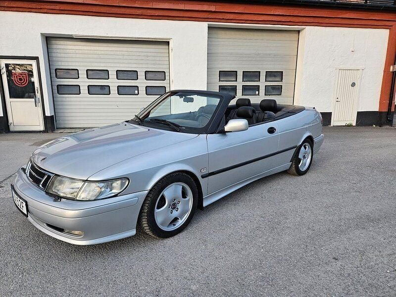Silver Begagnad 1997 Saab 900 Cabriolet Cab | 66 500 kr - Bild 1/4