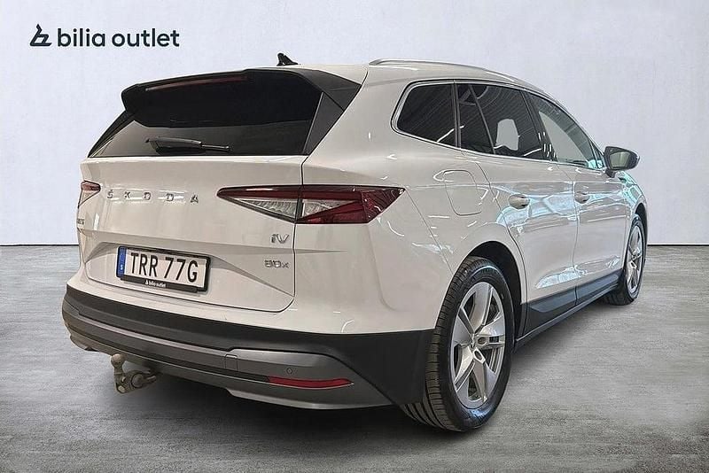 Begagnad Skoda Enyaq iV 194 kW (265 HK) 2022 Vit SUV