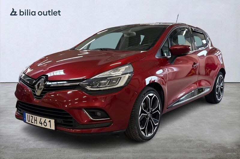 Röd Begagnad 2018 Renault Clio IV Intens Halvkombi | 99 900 kr (Marknadspris) - Bild 1/3