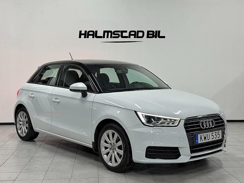 Vit Begagnad 2015 Audi A1 Sportback Sport Halvkombi | 114 500 kr (Lite dyr) - Bild 1/4