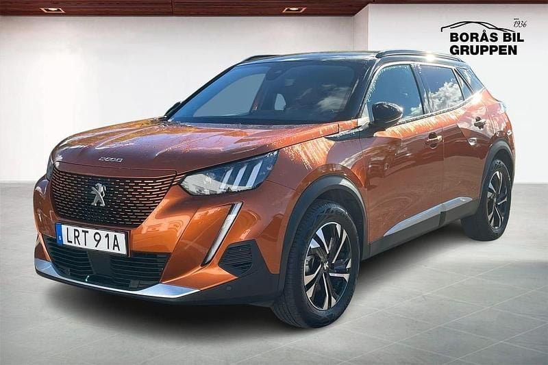 Orange Begagnad 2022 Peugeot e-2008 GT SUV | 234 000 kr (Marknadspris) - Bild 1/1