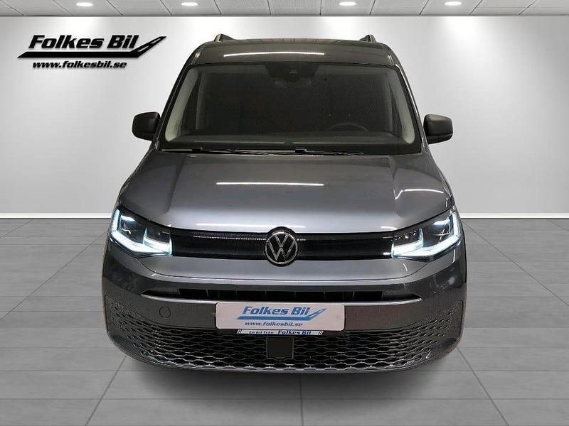 Ny VW Caddy 122 HK (89 kW) 2025 Indiumgrå metallic Minibuss