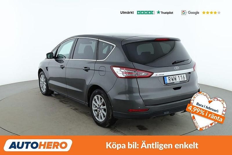 Begagnad Ford S-MAX Titanium 162 HK (119 kW) 2018 Grå Minibuss