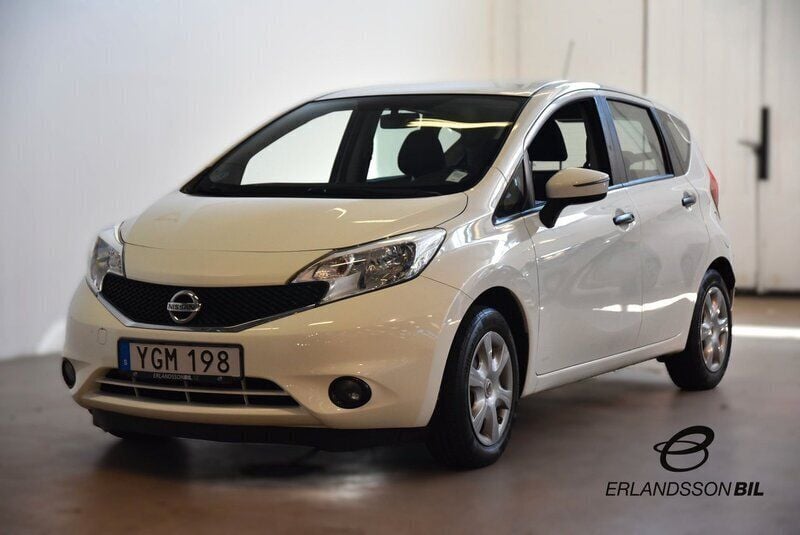 Vit Begagnad 2016 Nissan Note Minibuss | 79 900 kr (Marknadspris) - Bild 1/4
