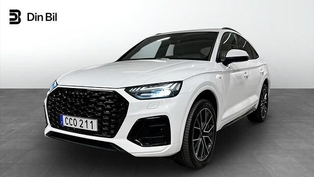 Vit Begagnad 2022 Audi Q5 Sportback S-Line SUV | 469 000 kr (Lite dyr) - Bild 1/4