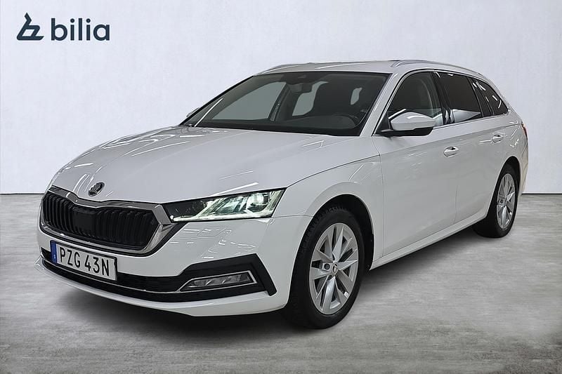 Begagnad Skoda Octavia Style 151 HK (111 kW) 2022 Vit Kombi