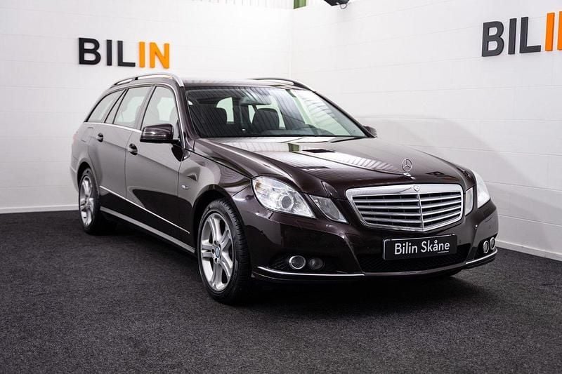 Brun Begagnad 2010 Mercedes E350 Kombi | 89 900 kr (Marknadspris) - Bild 1/4