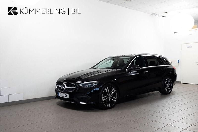 Svart Begagnad 2022 Mercedes C220 Avantgarde Kombi | 339 900 kr (Bra pris) - Bild 1/4
