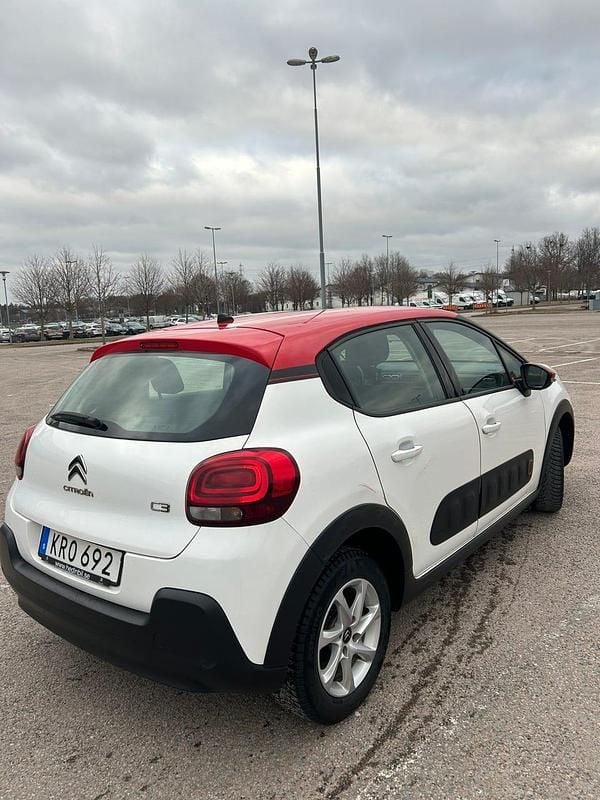 Begagnad Citroën C3 PureTech 82 HK (60 kW) 2018 Halvkombi