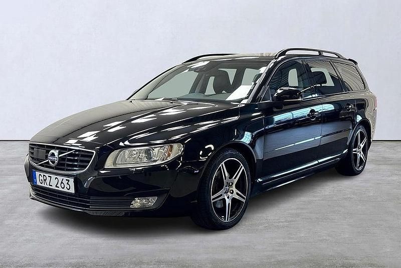 Svart Begagnad 2015 Volvo V70 Standard Kombi | 199 900 kr - Bild 1/4